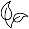 Pure formula leaf icon